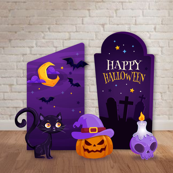 Halloween Characters Props Cutouts in Foam Board for Memorable Birthday Parties and Yard Signs. Perfect for Party & Balloon Decorations