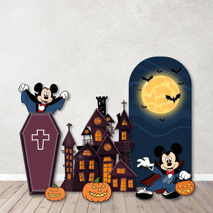 Halloween Characters Props Cutouts in Foam Board for Memorable Birthday Parties and Yard Signs. Perfect for Party & Balloon Decorations