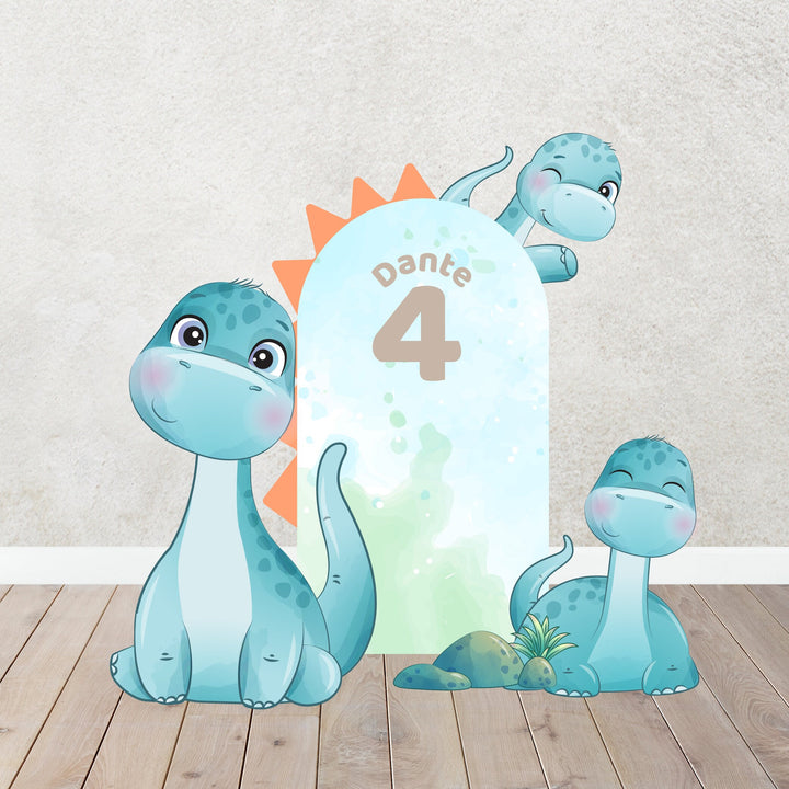 Dinosaur Inspired Jurassic Birthday Foam Board Cut Outs, Dino Birthday Props, Baby Dinosaur Backdrop Foam Board, Dinosaur Numbers Cut Outs