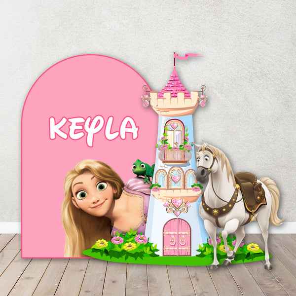 Characters/Custom PROPS, Cutouts, Princess Backdrops Foam Board.Girls Birthday theme party, Brave, Tangled, My little Pony,Snow Princess