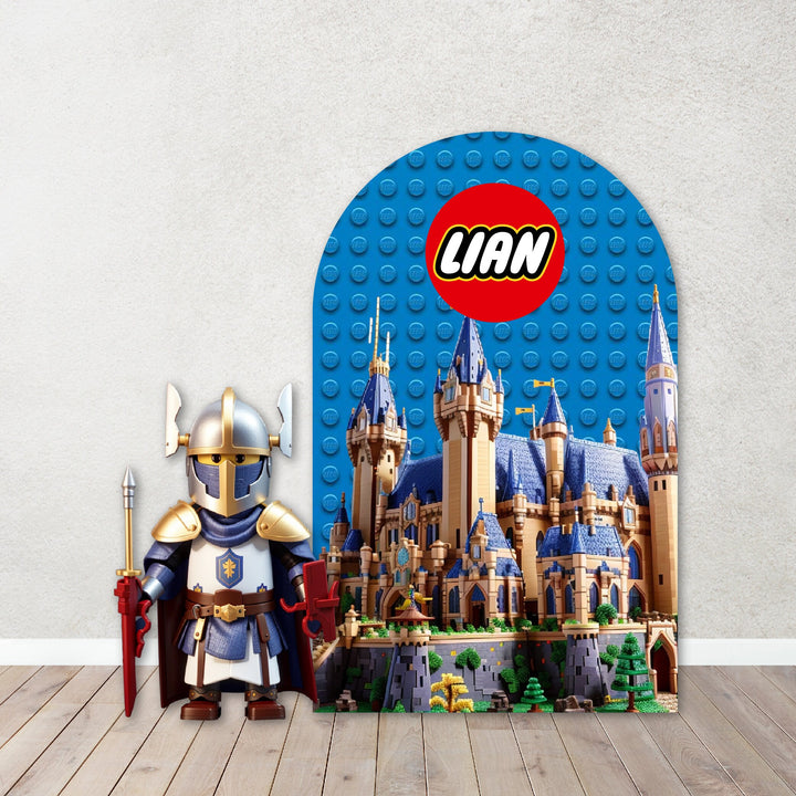 Inspired Lego Party Backdrops, Props Foam Board, Building Brick Decorations for Birthday,Building Blocks Heads party.Items sold Separately
