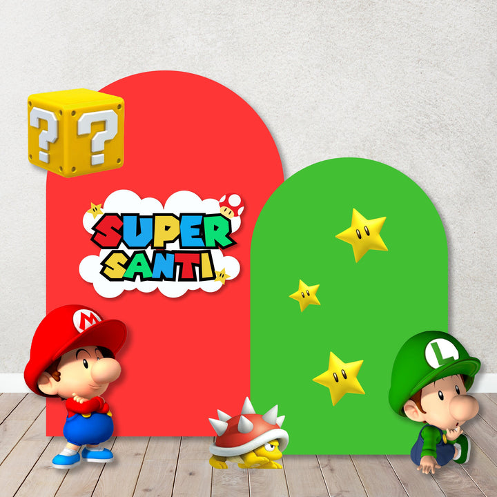 Characters/Custom PROPS Cutouts in Foam Board for Birthday Parties, Decorations, Backdrops, Inspired Baby Mario Baby Luigi theme party