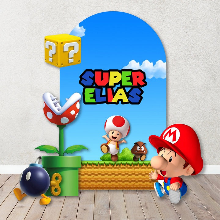 Characters/Custom PROPS Cutouts in Foam Board for Birthday Parties, Decorations, Backdrops, Inspired Baby Mario Baby Luigi theme party