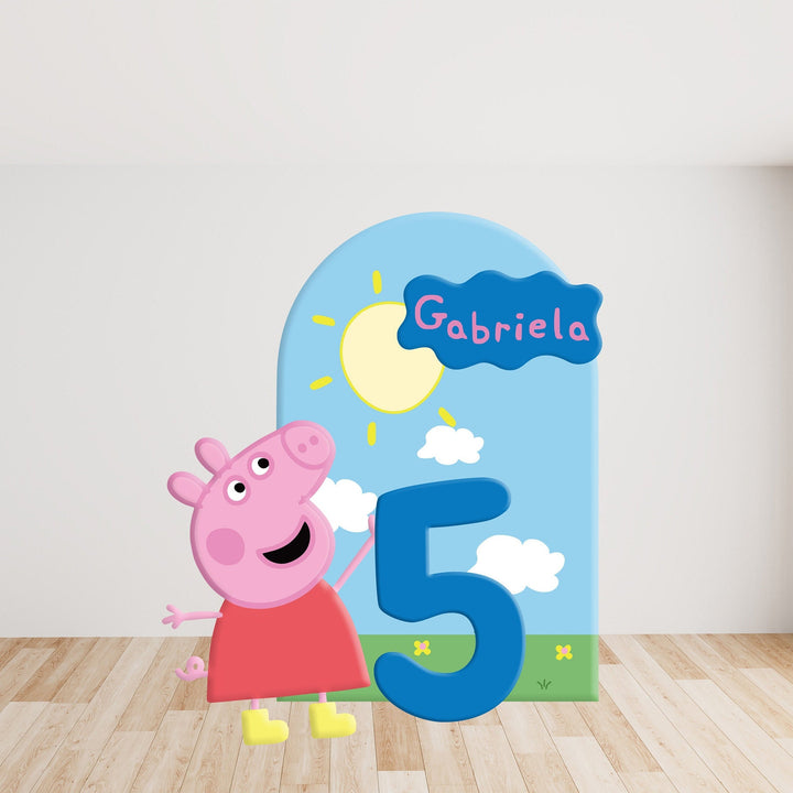 Characters/Custom PROPS Cutouts in Foam Board for Birthday Parties, Decorations, Backdrops, Inspired Peppa Pig theme party