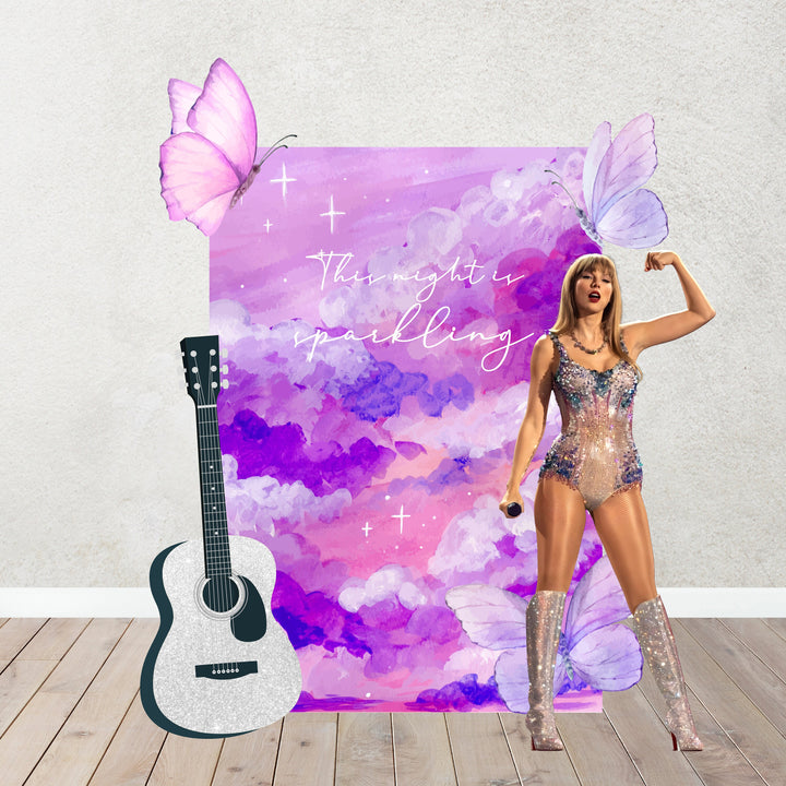 Taylor Swift Birthday Decoration. Eras Tour Birthday Theme. The Bride eras bridal shower. 1989 TV Taylor, It's me HI Items sold Separately.