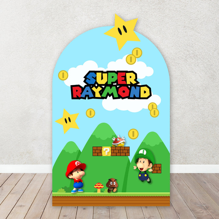 Characters/Custom PROPS Cutouts in Foam Board for Birthday Parties, Decorations, Backdrops, Inspired Baby Mario Baby Luigi theme party