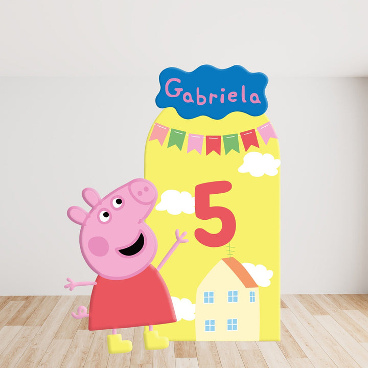 Characters/Custom PROPS Cutouts in Foam Board for Birthday Parties, Decorations, Backdrops, Inspired Peppa Pig theme party