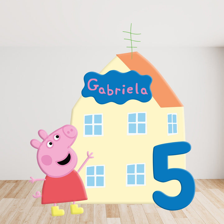 Characters/Custom PROPS Cutouts in Foam Board for Birthday Parties, Decorations, Backdrops, Inspired Peppa Pig theme party