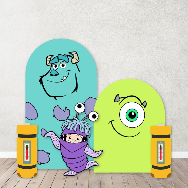 Characters Monster PROPS Cutouts Foam Board for Birthday Parties, Decorations, Backdrops, Boo theme party.Items sold Separately