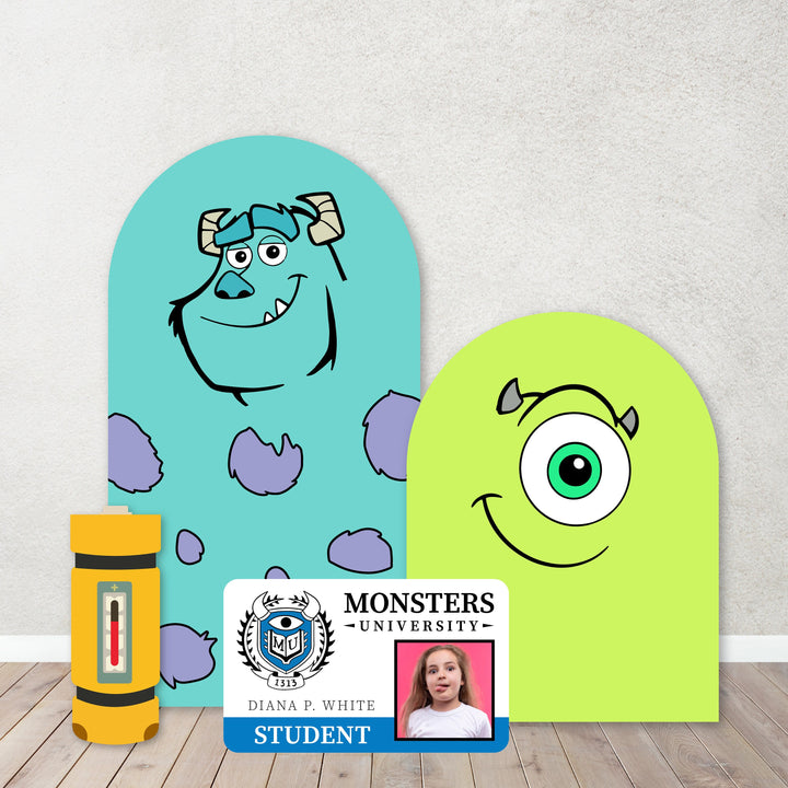 Characters Monster PROPS Cutouts Foam Board for Birthday Parties, Decorations, Backdrops, Boo theme party.Items sold Separately