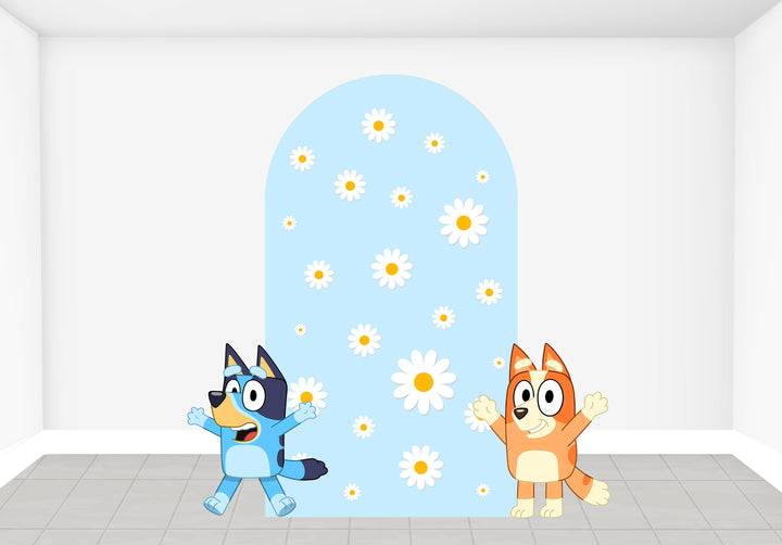 Characters/Custom PROPS Cutouts in Foam Board for Birthday Parties, Decorations, Backdrops, Paw Bluey themed party. Items sold Separately