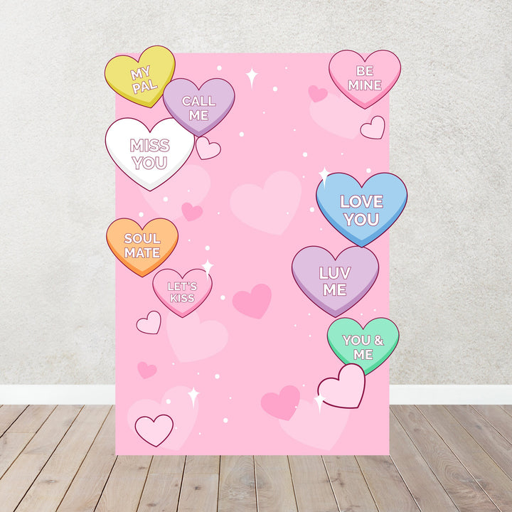 Jumbo San Valentine's Day Heart PROP in Foam Board | Picture collage heart board, Decorations, Valentines, Galentine's Day.