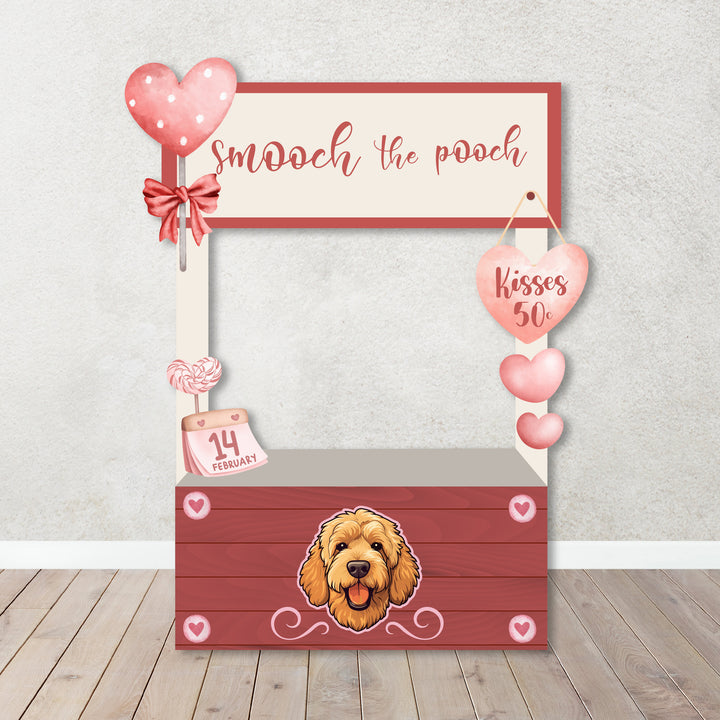 San Valentine's|Galentine's Day Box Photo Booth No Backing. Life Size Heart Photo Booth. Happy Valentine's Celebration Photo Booth