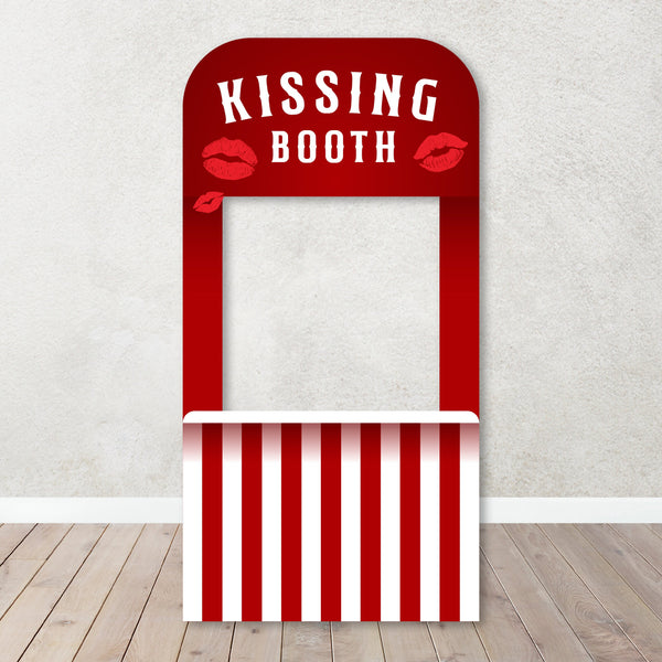 San Valentine's|Galentine's Day Box Photo Booth No Backing. Life Size Heart Photo Booth. Happy Valentine's Celebration Photo Booth