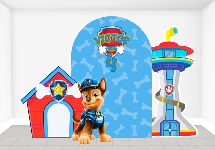 Characters/Custom PROPS Cutouts in Foam Board for Birthday Parties, Decorations, Backdrops, Paw Bluey themed party. Items sold Separately