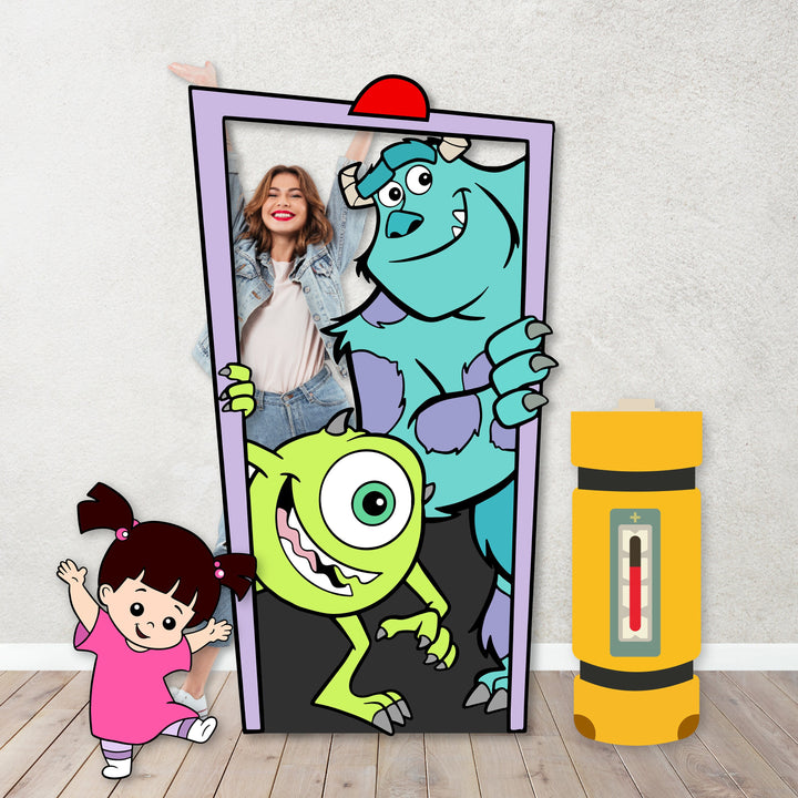 Characters Monster PROPS Cutouts Foam Board for Birthday Parties, Decorations, Backdrops, Boo theme party.Items sold Separately