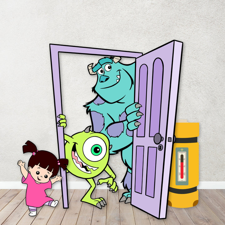 Characters Monster PROPS Cutouts Foam Board for Birthday Parties, Decorations, Backdrops, Boo theme party.Items sold Separately